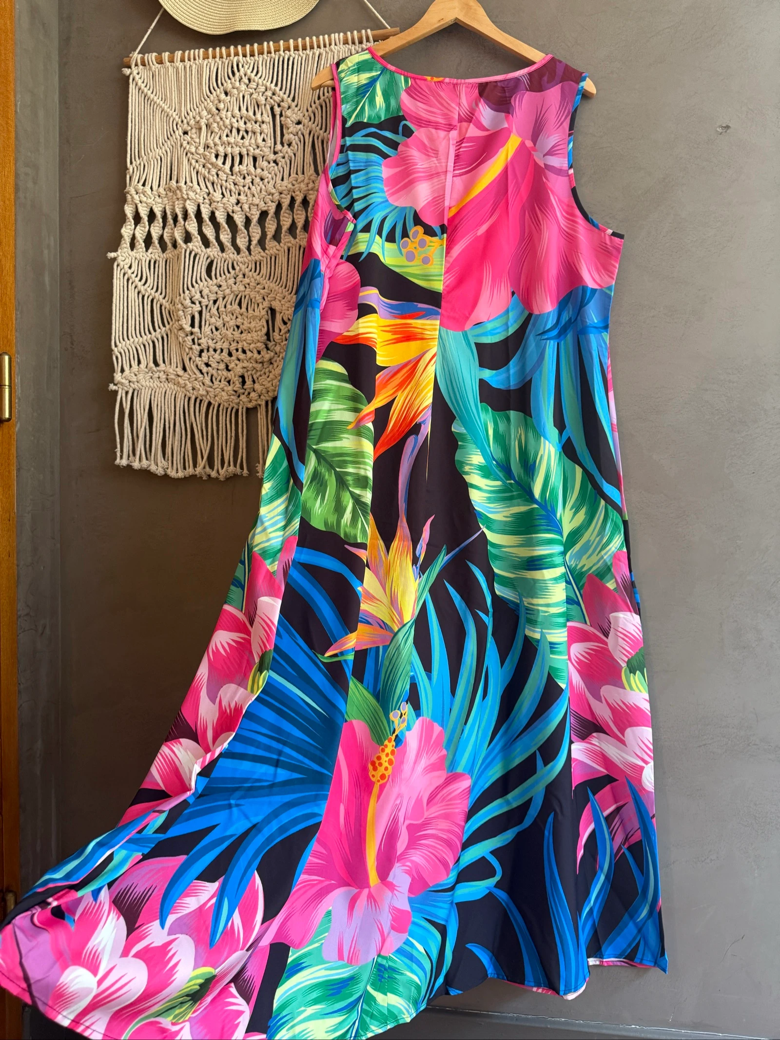 Vestido talla 50/52 bonitos colores cómodo amplio – photo 3